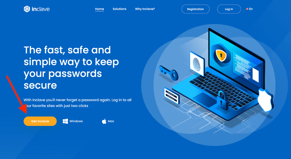 Secure password manager