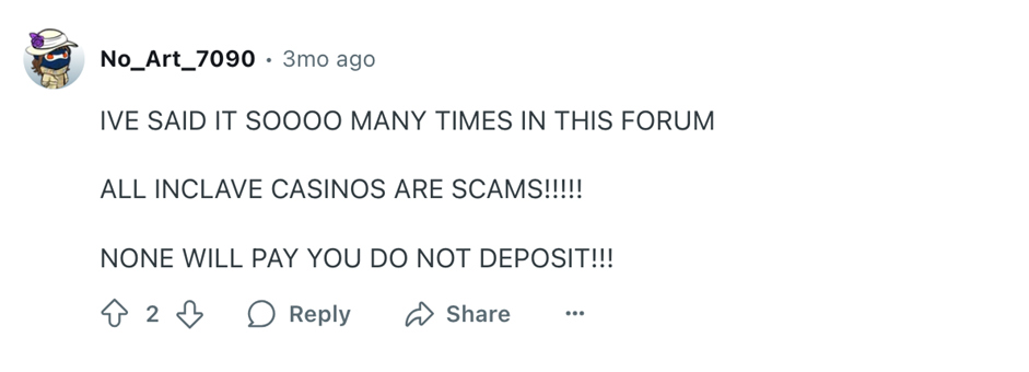 user real review